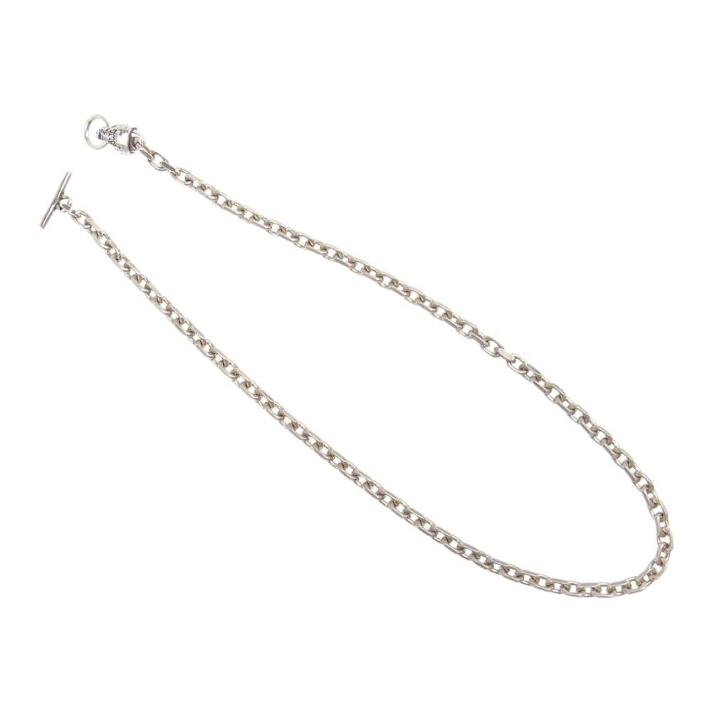 BILL WALL LEATHER ビルウォールレザー 取扱店販売証明書付属 Square Chain w Lion Head スクエアチェーン ライオンヘッド ネックレス シルバー系【中古】