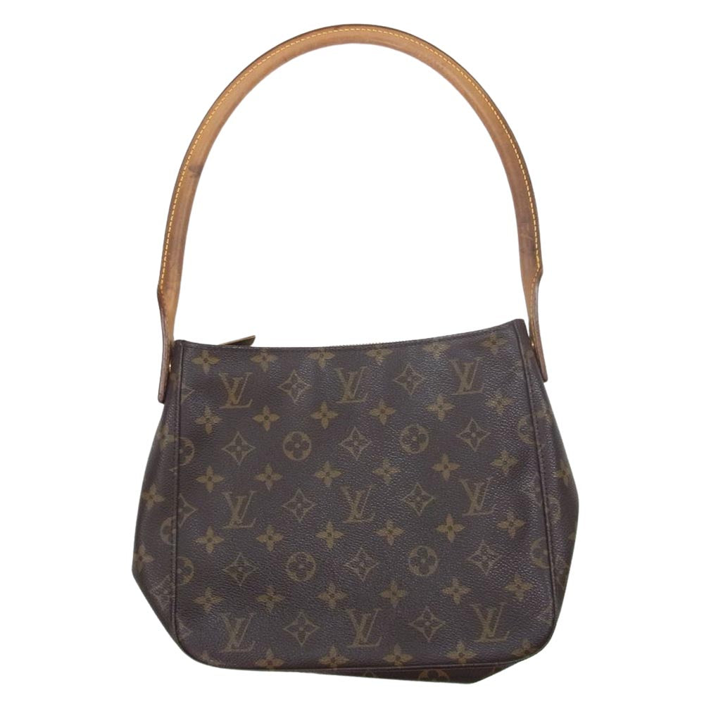 LOUIS VUITTON ルイ・ヴィトン M51146 モノグラム ルーピングMM ブラウン系【中古】