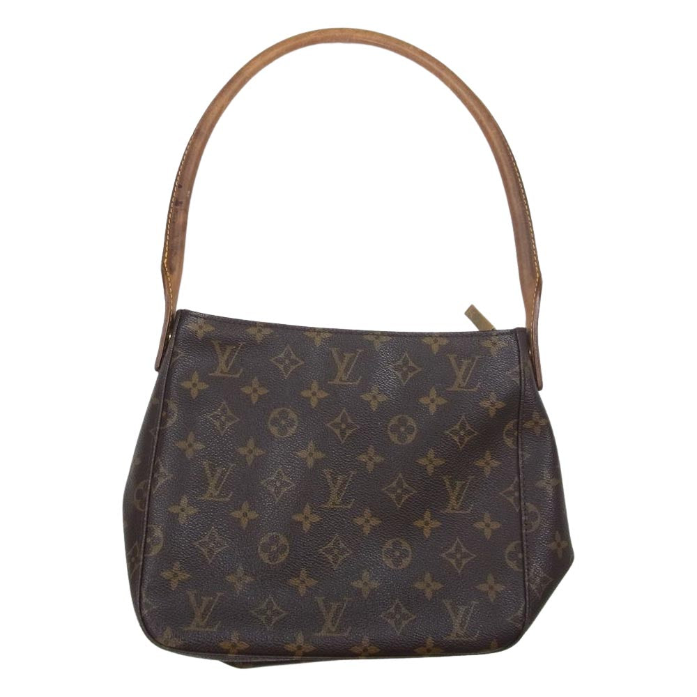 LOUIS VUITTON ルイ・ヴィトン M51146 モノグラム ルーピングMM ブラウン系【中古】