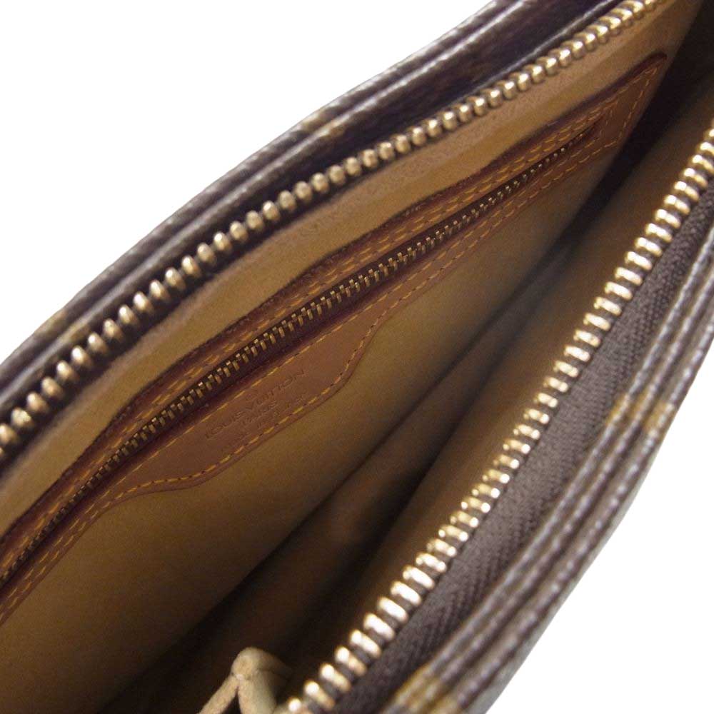LOUIS VUITTON ルイ・ヴィトン M51146 モノグラム ルーピングMM ブラウン系【中古】
