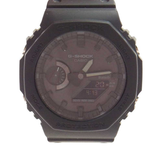 CASIO G-SHOCK カシオ ジーショック GA-B2100-1A1JF Bluetooth ソーラー 腕時計 リストウォッチ ブラック系【中古】