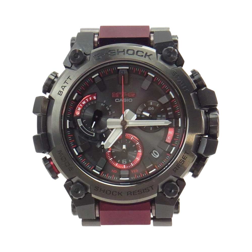 CASIO G-SHOCK カシオ ジーショック MTG-B3000BD-1AJF MT-G Bluetooth 電波ソーラー 腕時計 リストウォッチ ブラック系【中古】