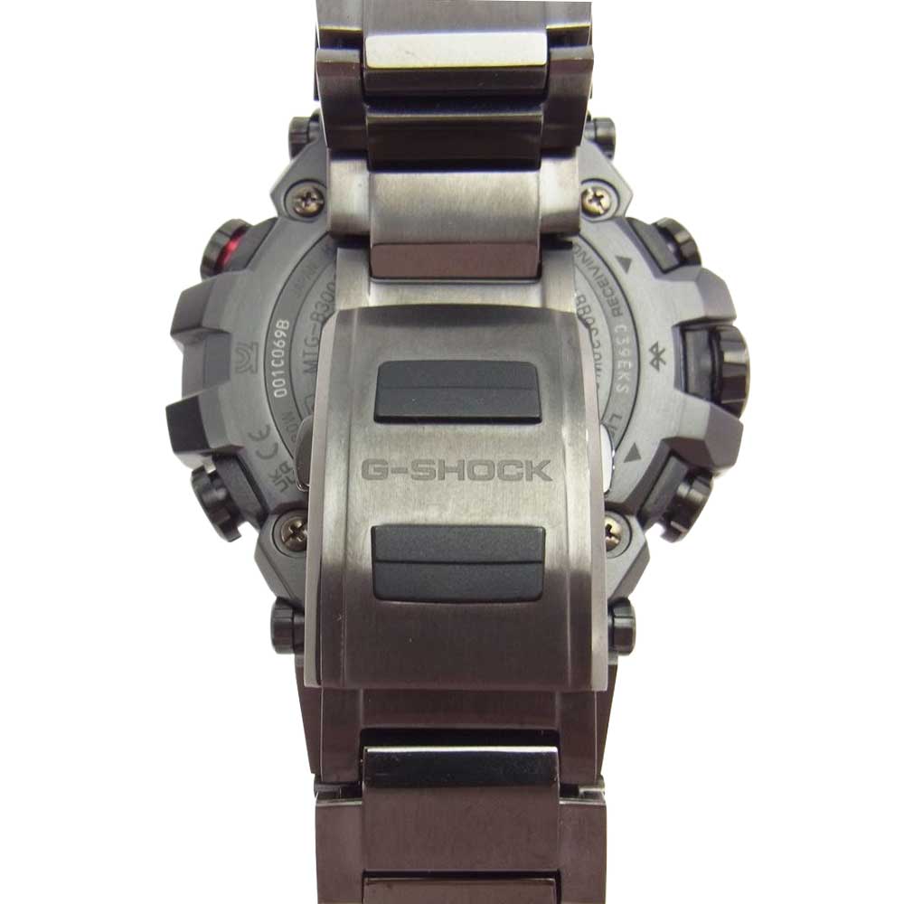 CASIO G-SHOCK カシオ ジーショック MTG-B3000BD-1AJF MT-G Bluetooth 電波ソーラー 腕時計 リストウォッチ ブラック系【中古】