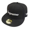 Supreme シュプリーム 22AW New Era Money Box Logo Cap ニューエラ ボックスロゴ キャップ ブラック系 7 1/2【新古品】【未使用】【中古】