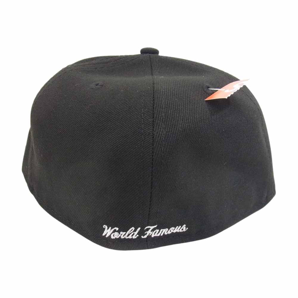 Supreme シュプリーム 22AW New Era Money Box Logo Cap ニューエラ ボックスロゴ キャップ ブラック系 7 1/2【新古品】【未使用】【中古】
