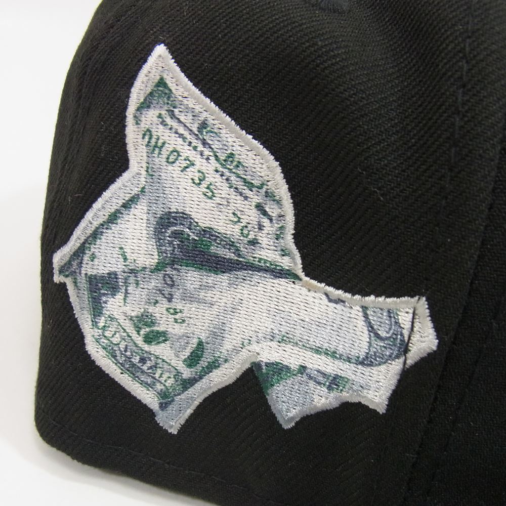 Supreme シュプリーム 22AW New Era Money Box Logo Cap ニューエラ ボックスロゴ キャップ ブラック系 7 1/2【新古品】【未使用】【中古】