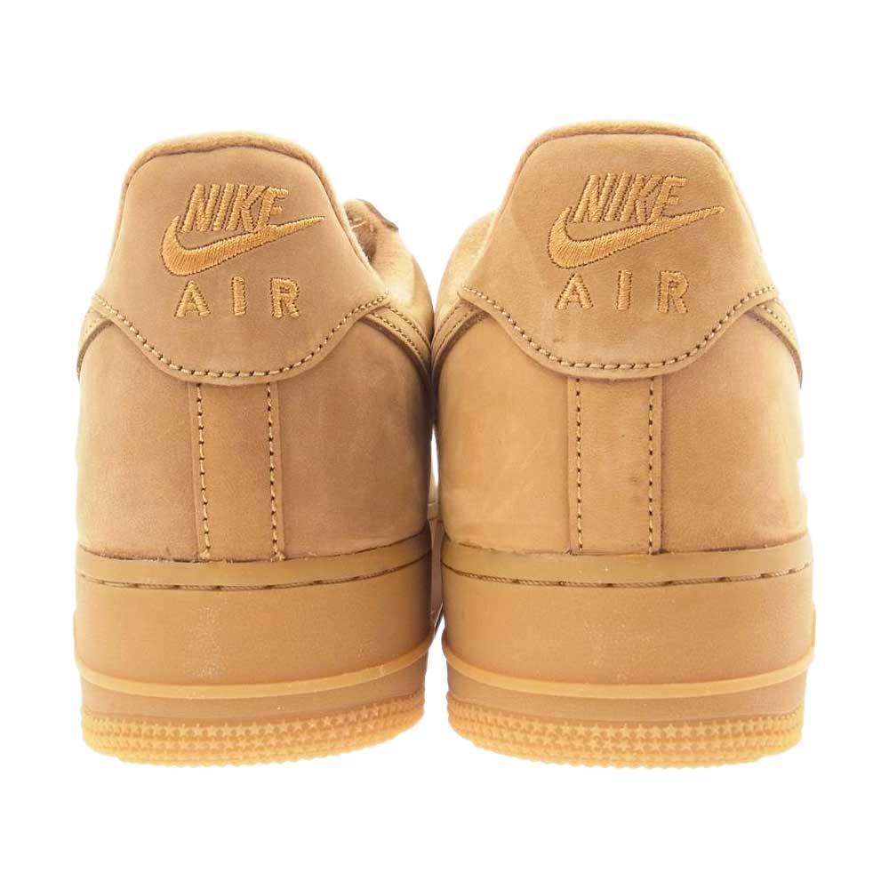 Supreme シュプリーム Nike Air Force 1 Low Wheat ナイキ エアフォースワン ブラウン系 27.5cm【新古品】【未使用】【中古】