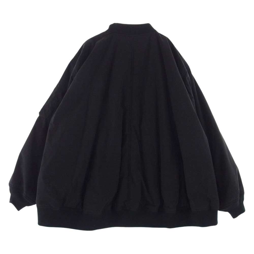 ザ シンゾーン 22SS 22SMSJK01 FLARE L-2 フライト ジャケット ブラック系 34【極上美品】【中古】