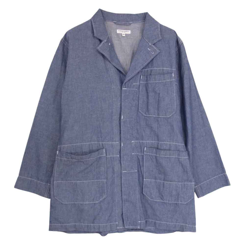 Engineered Garments エンジニアードガーメンツ シャンブレー ジャケット ブルー系 XS【中古】