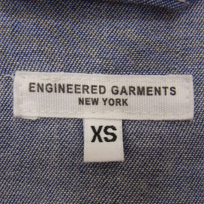 Engineered Garments エンジニアードガーメンツ シャンブレー ジャケット ブルー系 XS【中古】