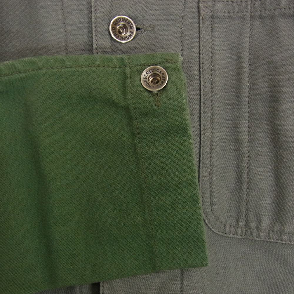 Engineered Garments エンジニアードガーメンツ WORKADAY カバーオール カーキ グレー系 S【中古】