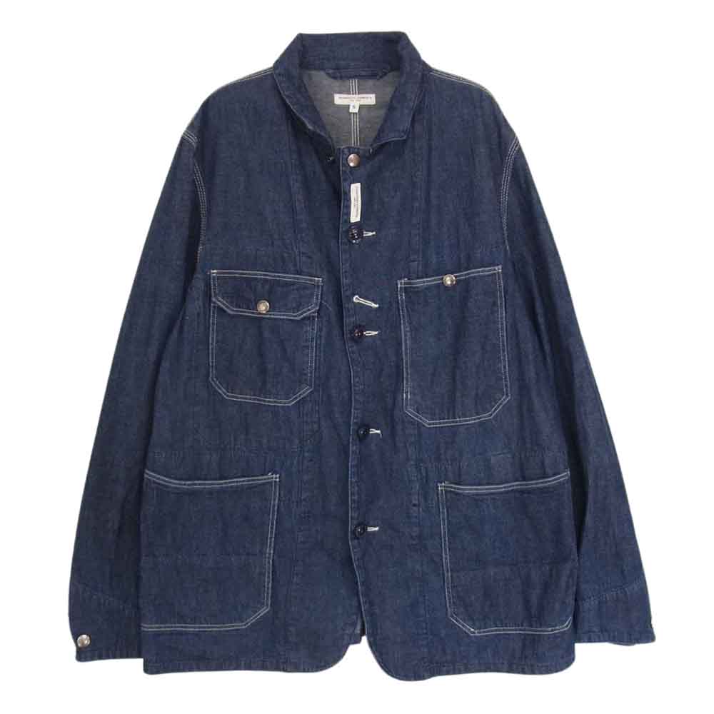 Engineered Garments エンジニアードガーメンツ デニム カバーオール ジャケット インディゴブルー系 S【中古】