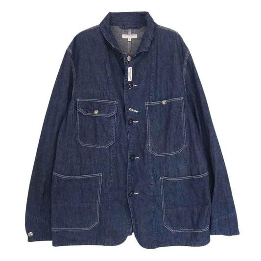 Engineered Garments エンジニアードガーメンツ デニム カバーオール ジャケット インディゴブルー系 S【中古】