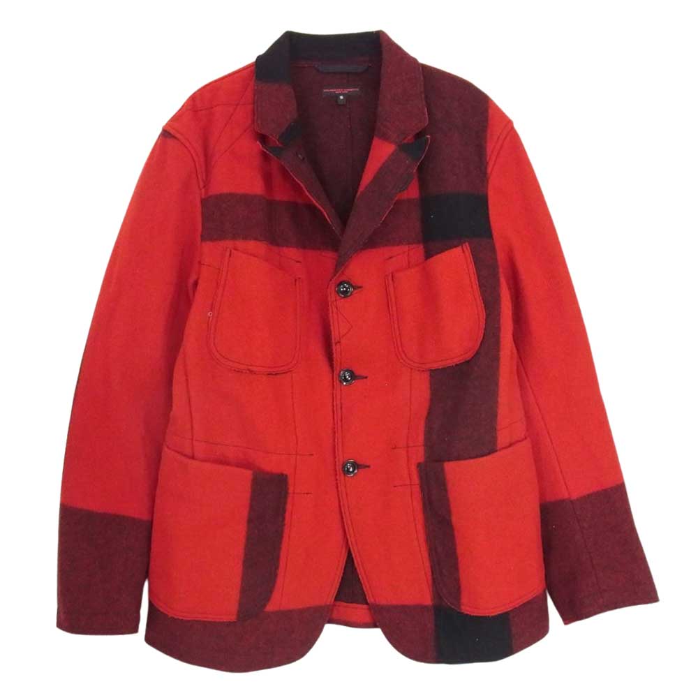 Engineered Garments エンジニアードガーメンツ ベッドフォードジャケット バッファロー チェック  レッド系 S【中古】
