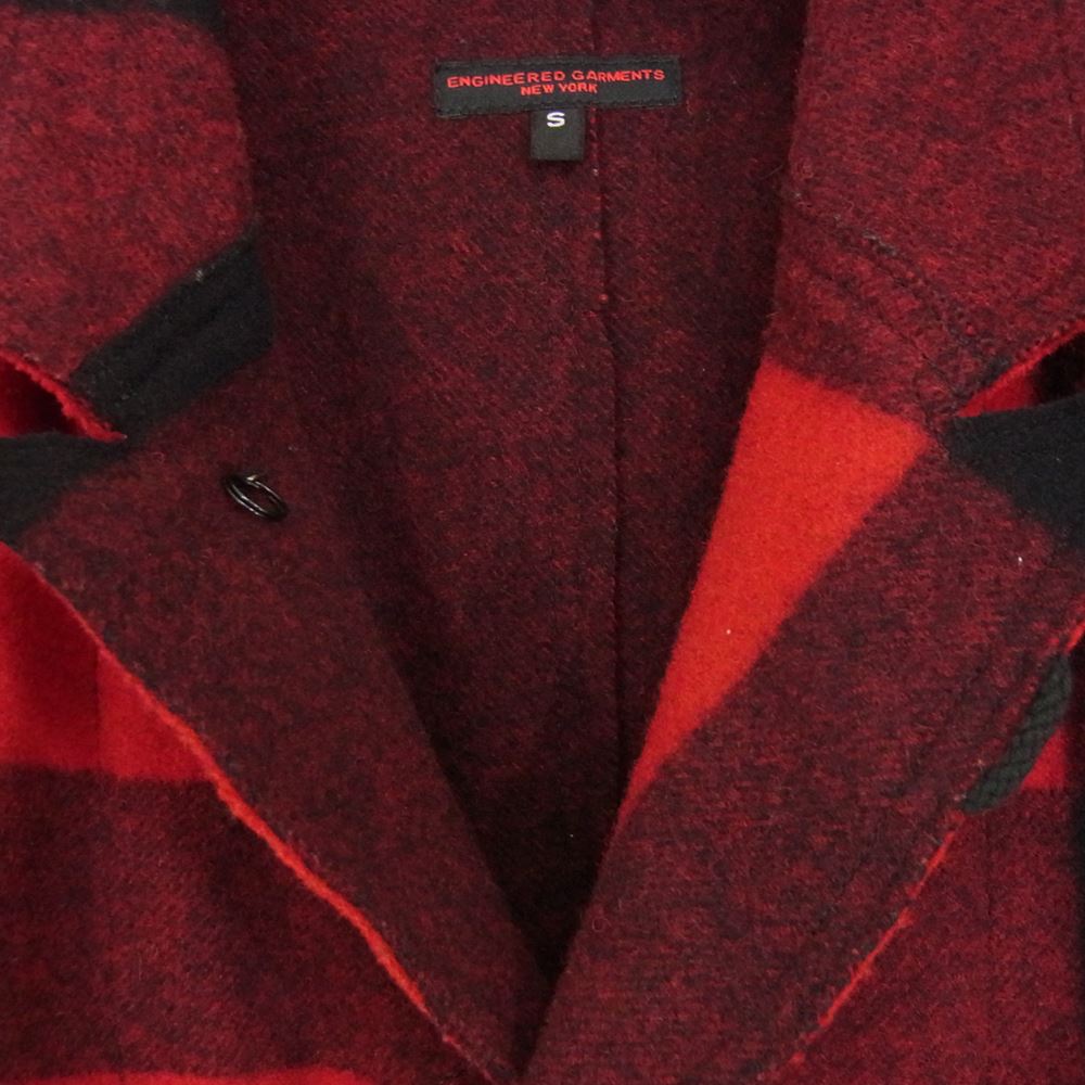 Engineered Garments エンジニアードガーメンツ ベッドフォードジャケット バッファロー チェック  レッド系 S【中古】