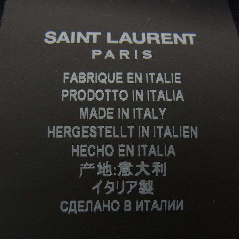 正規 21SS Saint Laurent サンローランパリ ロゴ Tシャツ