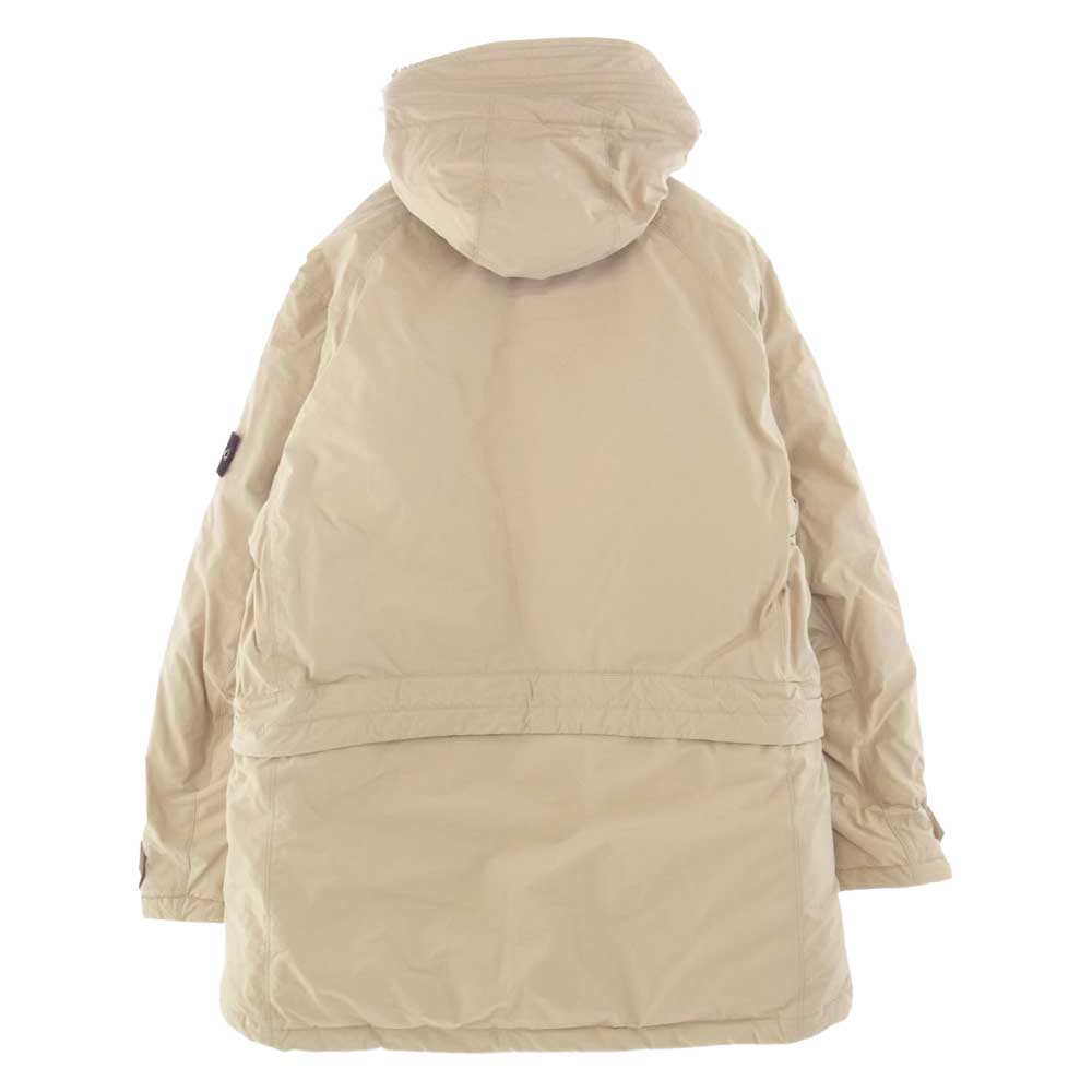 STONE ISLAND ストーンアイランド 611540926-A MICROREPS DOWN ミクロレプス ファー  ダウン ジャケット オフホワイト系 XXXL【中古】