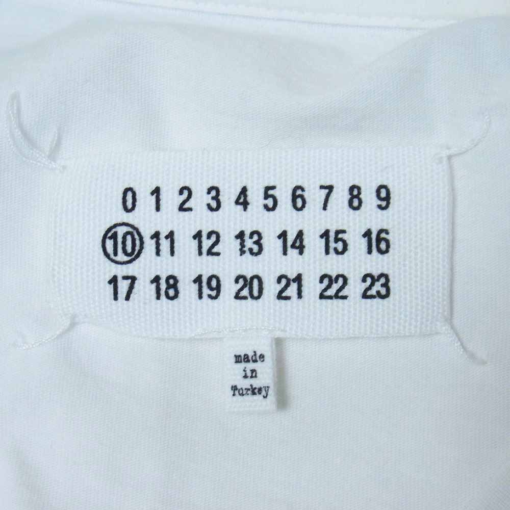 MAISON MARGIELA メゾンマルジェラ 19SS S50GC0538 STEREO TYPE TEE ステレオタイプ 半袖 Tシャツ ホワイト系 46【中古】