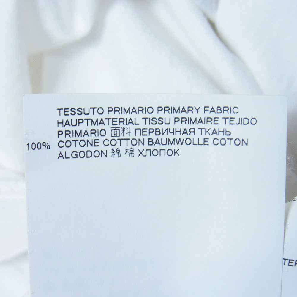 MAISON MARGIELA メゾンマルジェラ 19SS S50GC0538 STEREO TYPE TEE ステレオタイプ 半袖 Tシャツ ホワイト系 46【中古】