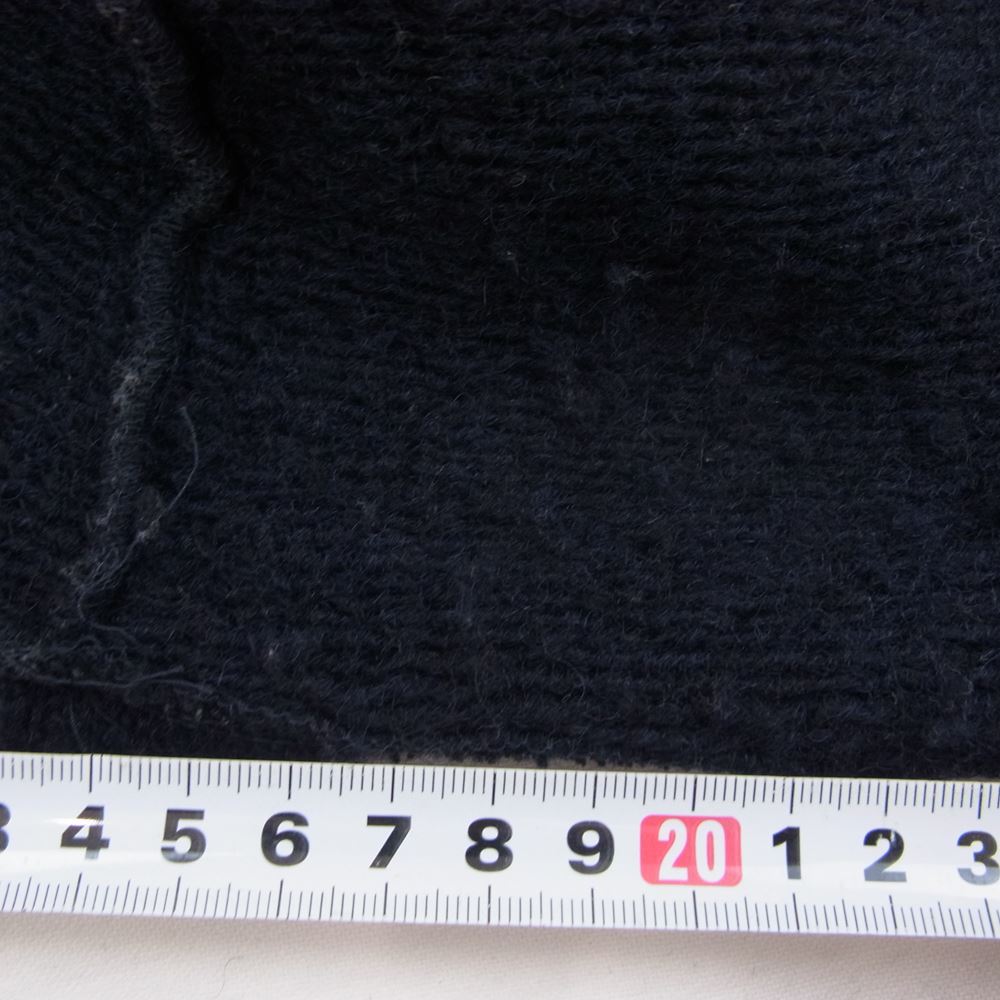 アールイー made in tokyo japan メイドイン トウキョウ ジャパン Wool Airly Knit ウール ニット ネイビー系 XL【美品】【中古】