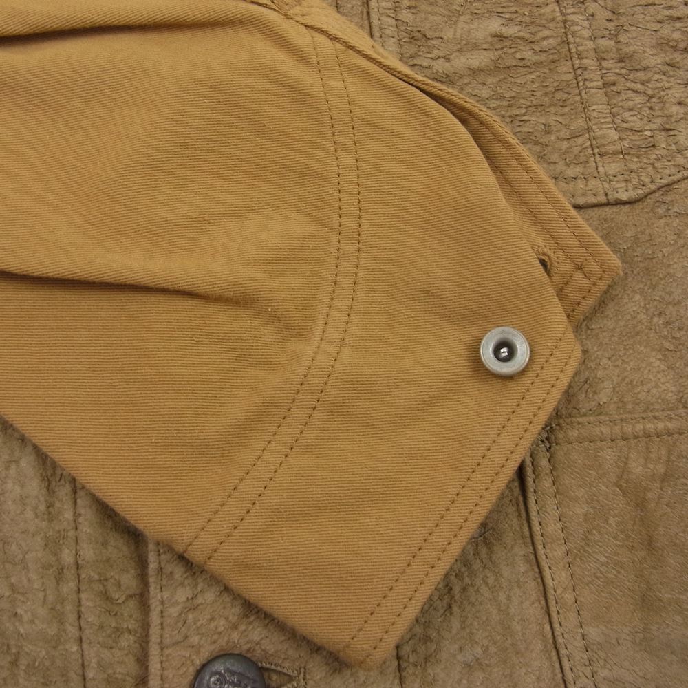 FAR EATERN ENTHUSIAST ファーイースタンエンスージアスト FE1602－JK01 THE RAILWAYMAN COVERALL カバーオール ベージュ系 M【中古】