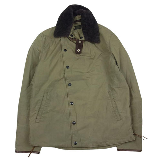 FAR EATERN ENTHUSIAST ファーイースタンエンスージアスト FE11FW－JK04 G.S.RIDING JACKET ライディング ジャケット ベージュ系 38【中古】