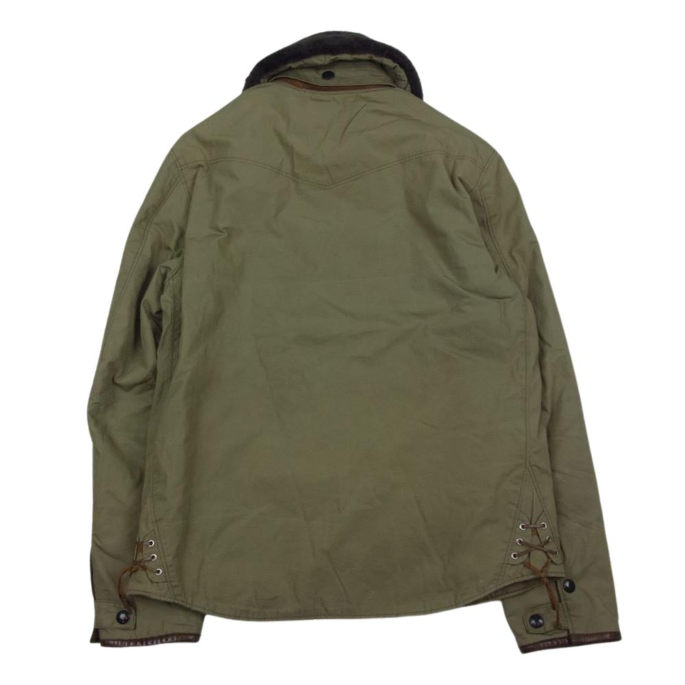 FAR EATERN ENTHUSIAST ファーイースタンエンスージアスト FE11FW－JK04 G.S.RIDING JACKET ライディング ジャケット ベージュ系 38【中古】