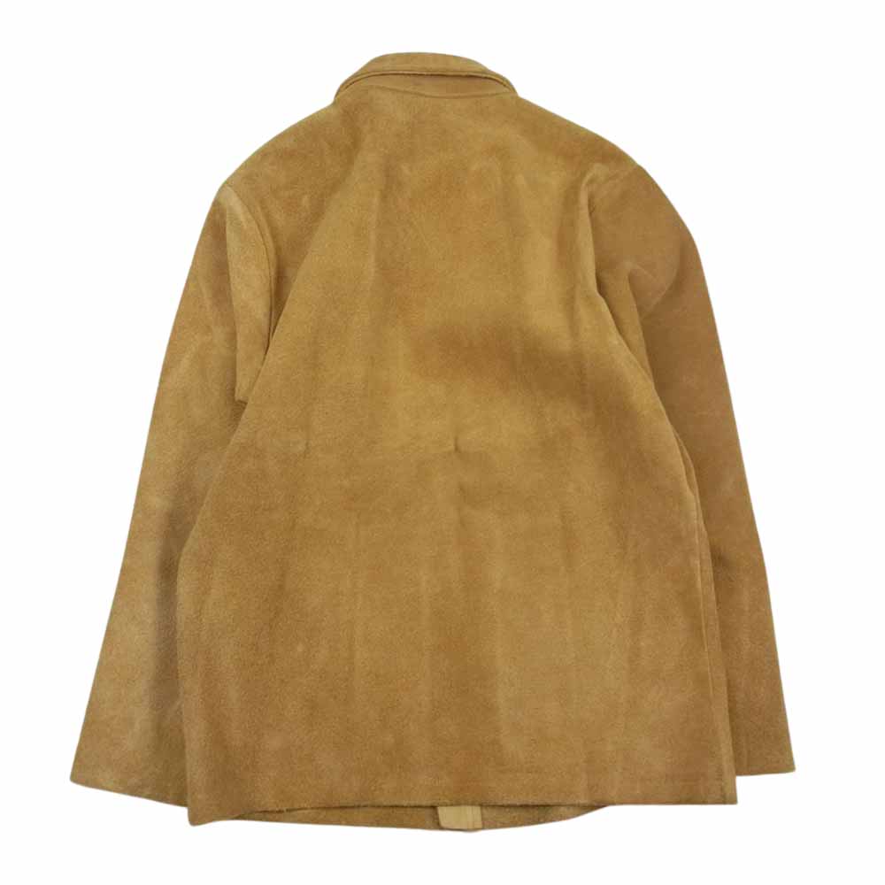 FAR EATERN ENTHUSIAST ファーイースタンエンスージアスト FE1502－JK01 C.M.M SUEDE SHIRTS スウェード ジャケット ベージュ系 M【中古】