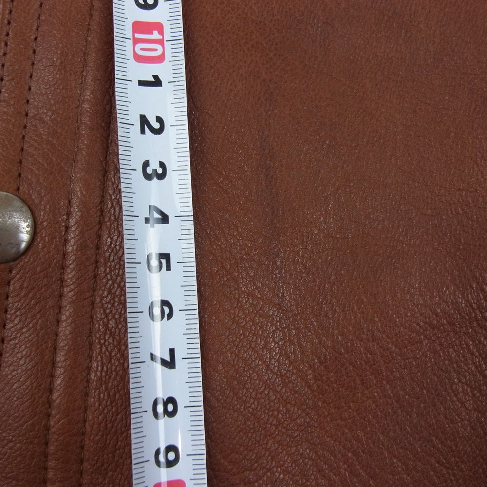 FAR EATERN ENTHUSIAST ファーイースタンエンスージアスト C.M.M SUEDE SHIRTS ディアスキン レザー ジャケット 鹿革 ブラウン系 M【中古】