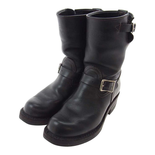 WESCO ウエスコ BOSS エンジニア ブーツ ブラック系 実寸26.5cm【中古】