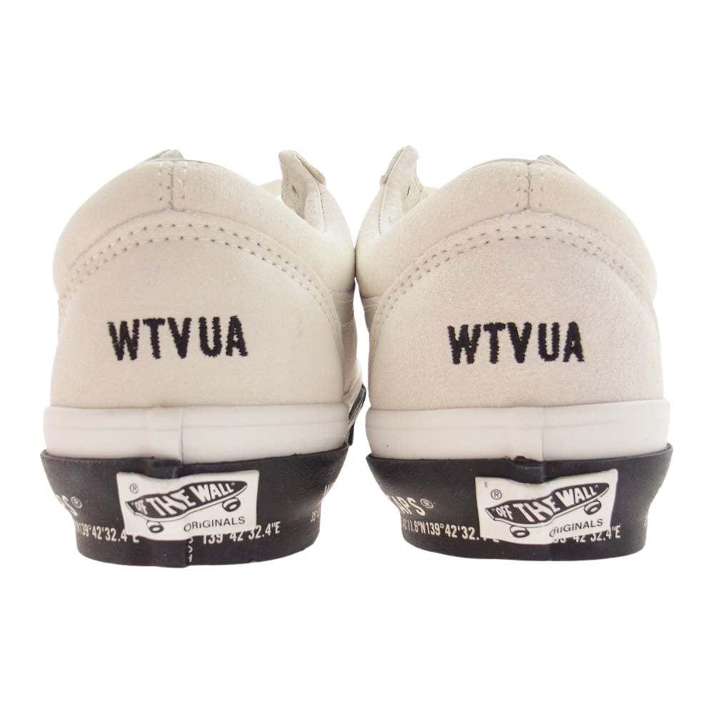 WTAPS ダブルタップス × VANS VN0A4P3X20F1 OG OLD SKOOL LX スニーカー ホワイト系 25.5cm【新古品】【未使用】【中古】