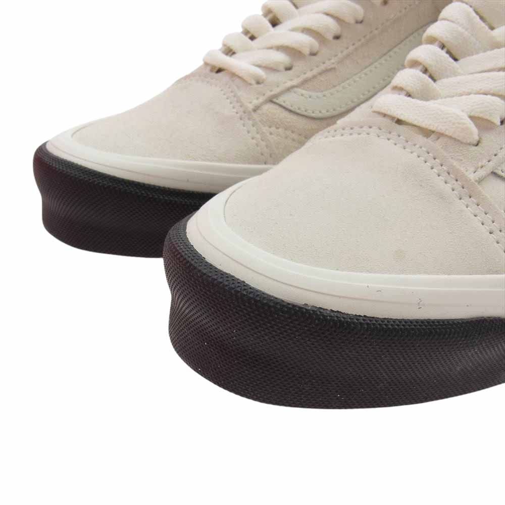 WTAPS ダブルタップス × VANS VN0A4P3X20F1 OG OLD SKOOL LX スニーカー ホワイト系 25.5cm【新古品】【未使用】【中古】