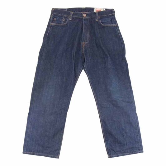 EVISU エヴィス シオタニブラザーズ 石垣迷彩 カモ 大黒カモメ デニム パンツ インディゴブルー系 34【中古】