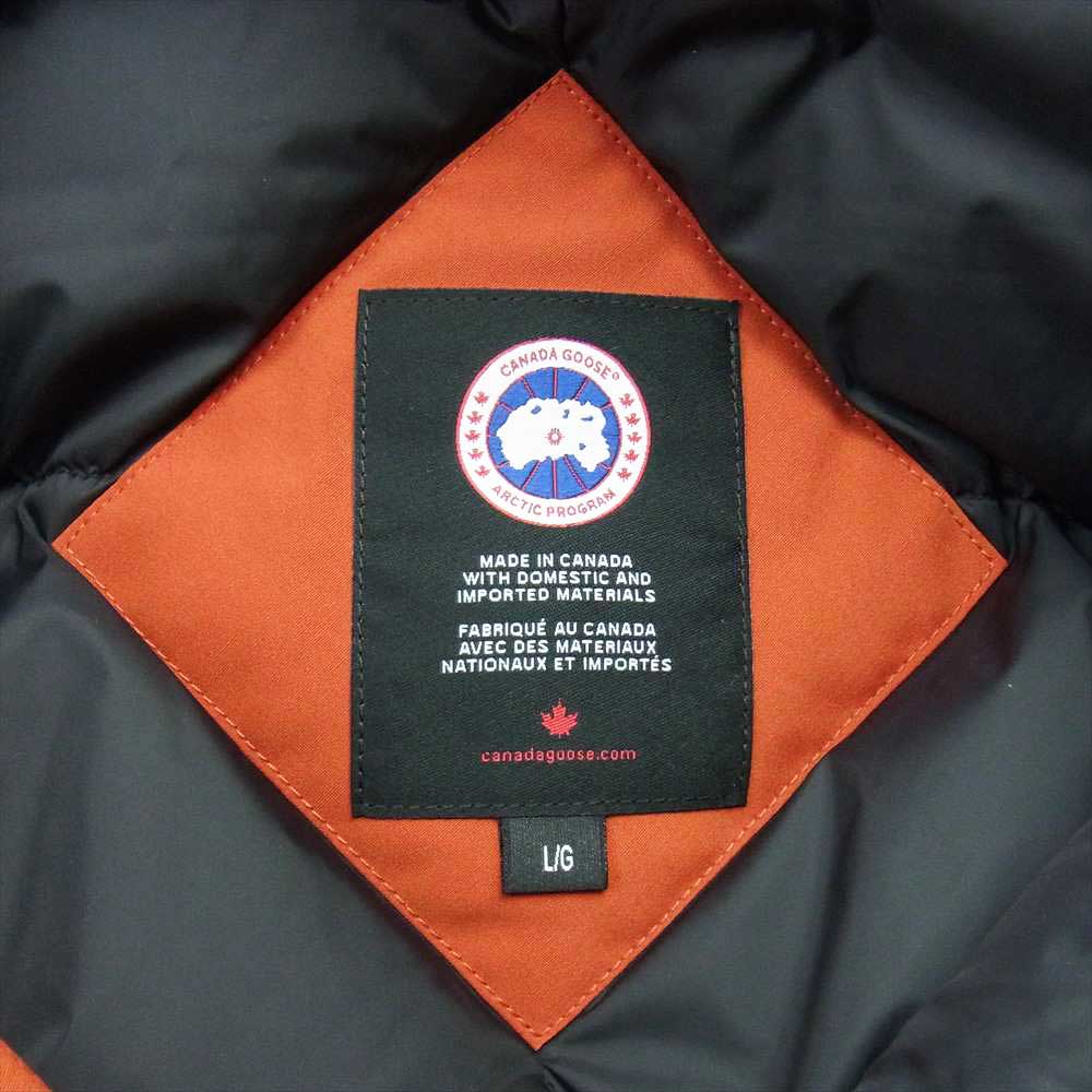 CANADA GOOSE カナダグース 3438JM 国内正規品 サザビーリーグ JASPER PARKA ジャスパー ダウン ジャケット コート オレンジ系 L【中古】