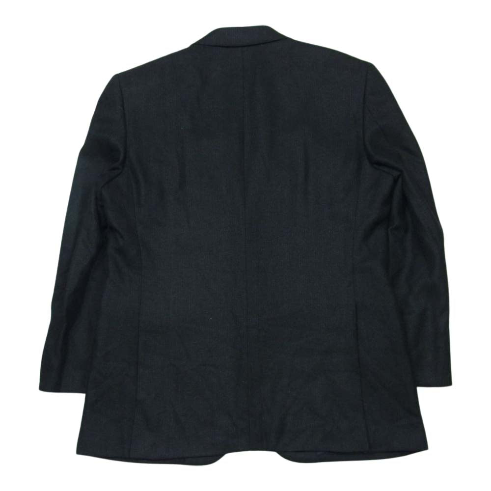 Aquascutum アクアスキュータム 6406400 96AB5 シルク混ウール 2B テーラード ジャケット ダークネイビー系【中古】