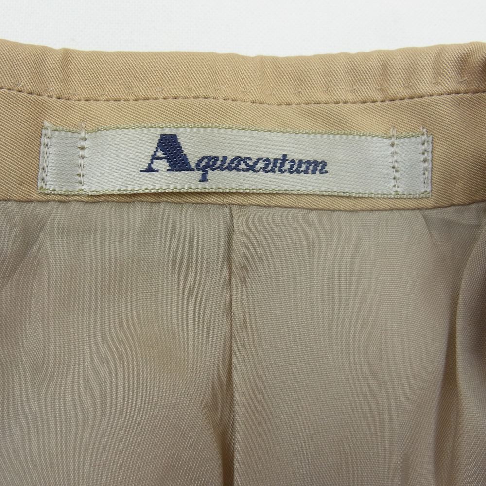 Aquascutum アクアスキュータム 3B テーラードジャケット ベージュ系 96/86/170【中古】