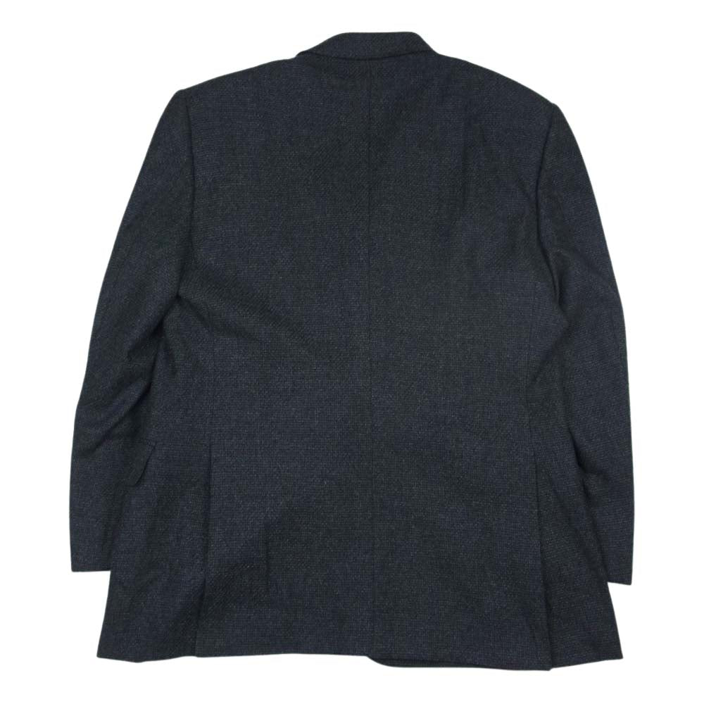 Aquascutum アクアスキュータム カシミヤ混ウール 2B テーラードジャケット グレー系 96/86/170【極上美品】【中古】