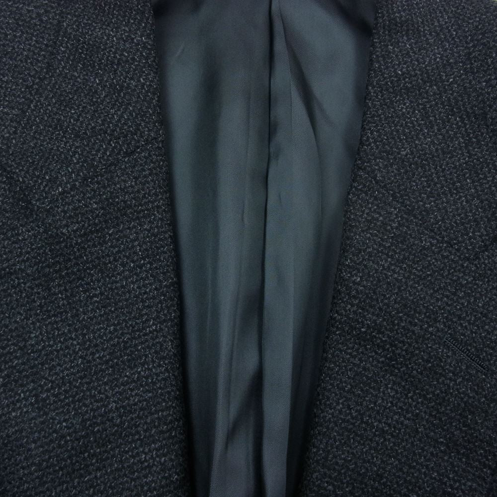 Aquascutum アクアスキュータム カシミヤ混ウール 2B テーラードジャケット グレー系 96/86/170【極上美品】【中古】