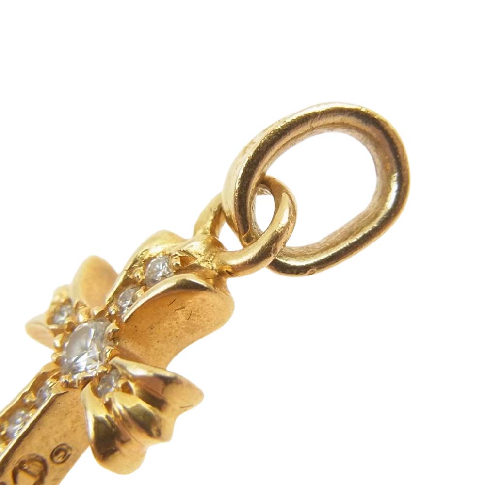 CHROME HEARTS クロムハーツ（原本無） 22K CRS BBYFAT P DMND ベイビーファット パヴェ ダイヤ クロス ペンダントトップ【中古】