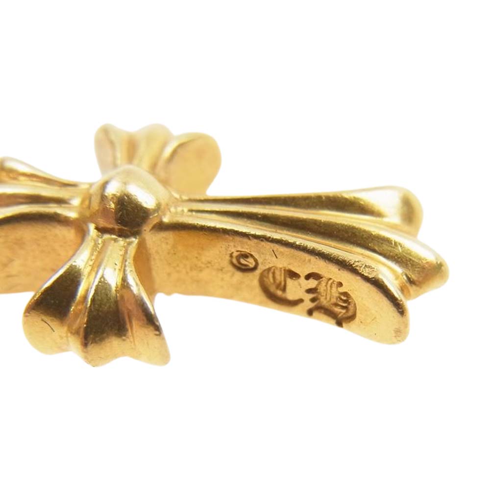 CHROME HEARTS クロムハーツ（原本無） 22K CRS BBYFAT P DMND ベイビーファット パヴェ ダイヤ クロス ペンダントトップ【中古】
