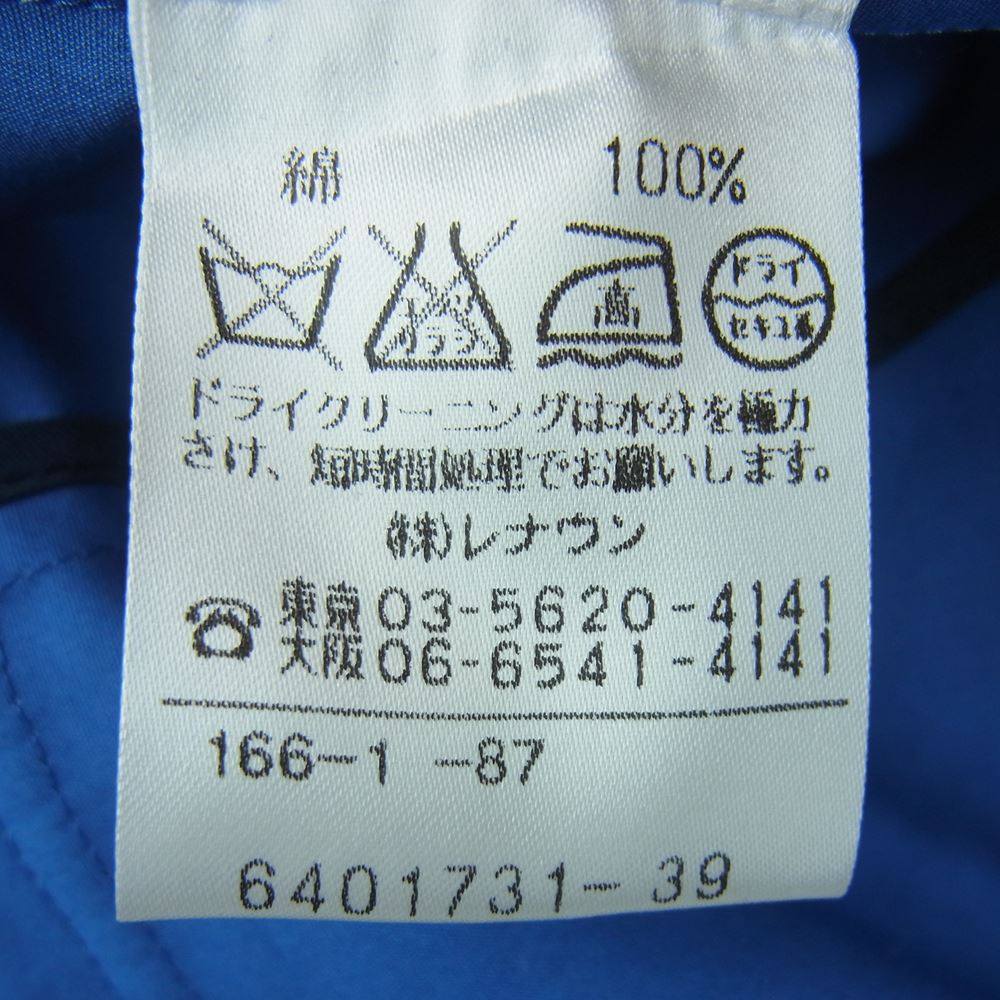Aquascutum アクアスキュータム 6401731 ハーフ コート コットン ネイビー系 39 M【中古】
