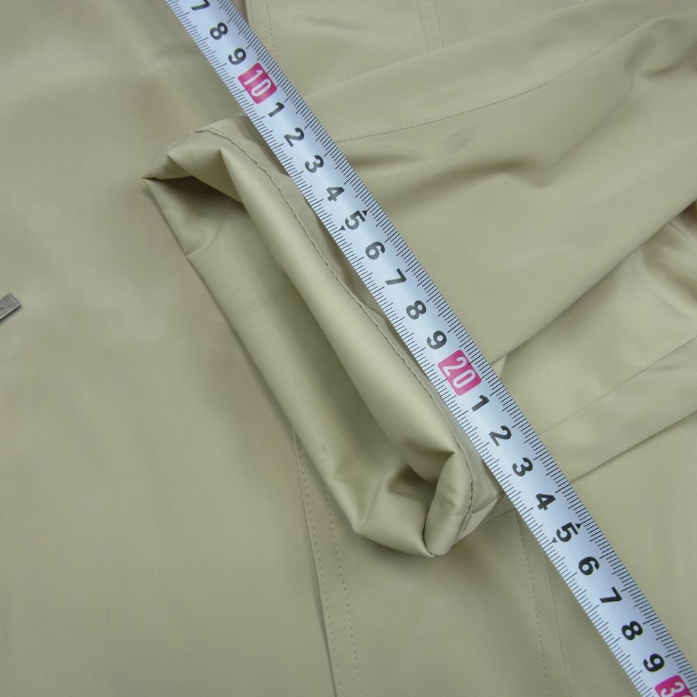 Aquascutum アクアスキュータム 6402700 はっ水加工 ジップ コート 日本製 ベージュ系 M【中古】