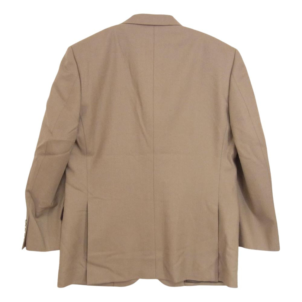 Aquascutum アクアスキュータム ウール 2B テーラード ジャケット ベージュ系 94AB4【極上美品】【中古】
