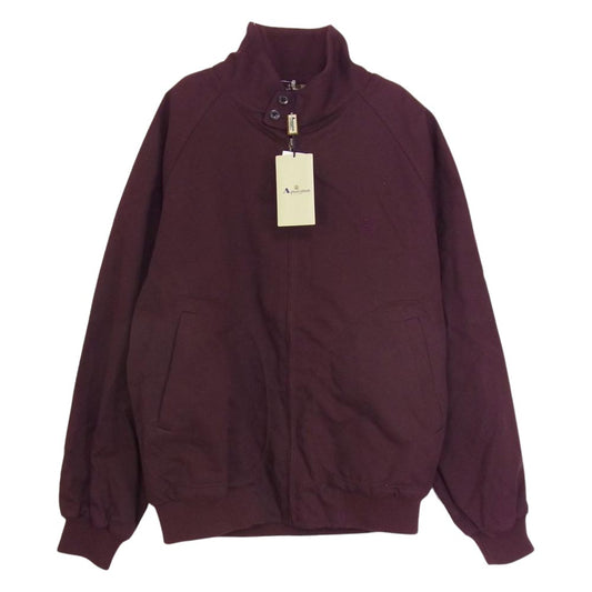 Aquascutum アクアスキュータム 裏地チェック柄 スイングトップ エンジ系 M【中古】