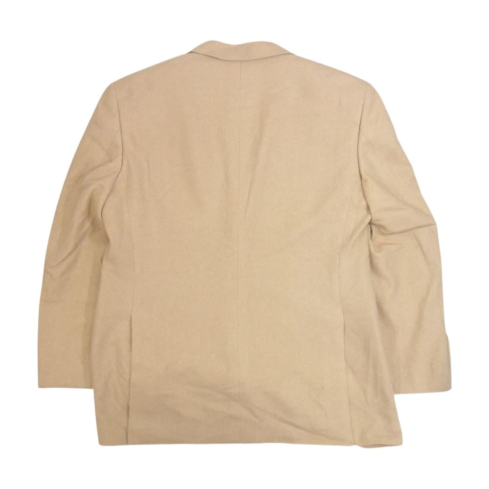 Aquascutum アクアスキュータム カシミヤ100% 2B テーラード ジャケット ベージュ系 94AB4【極上美品】【中古】