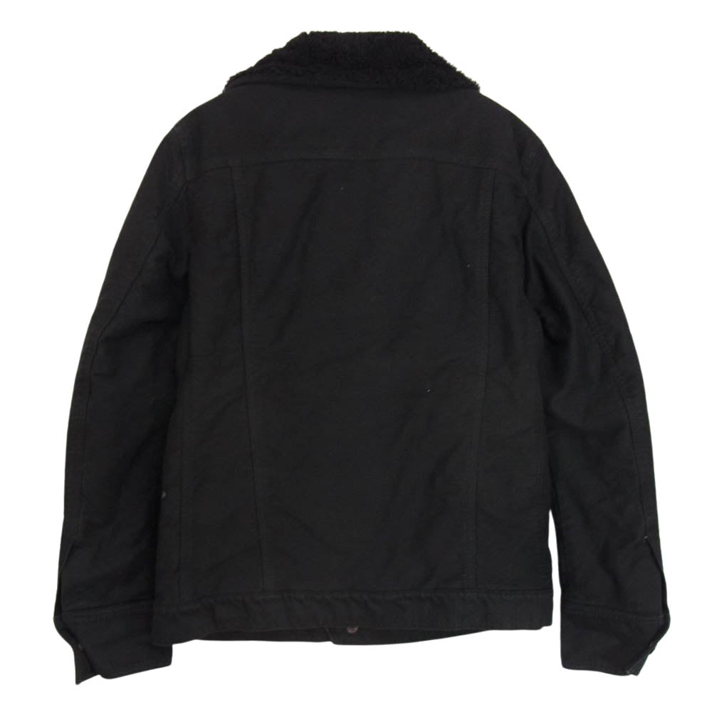 AYUITE アユイテ AU12A-FB31 コンチョスナップ 内ボア ランチジャケット ブラック系 3【中古】