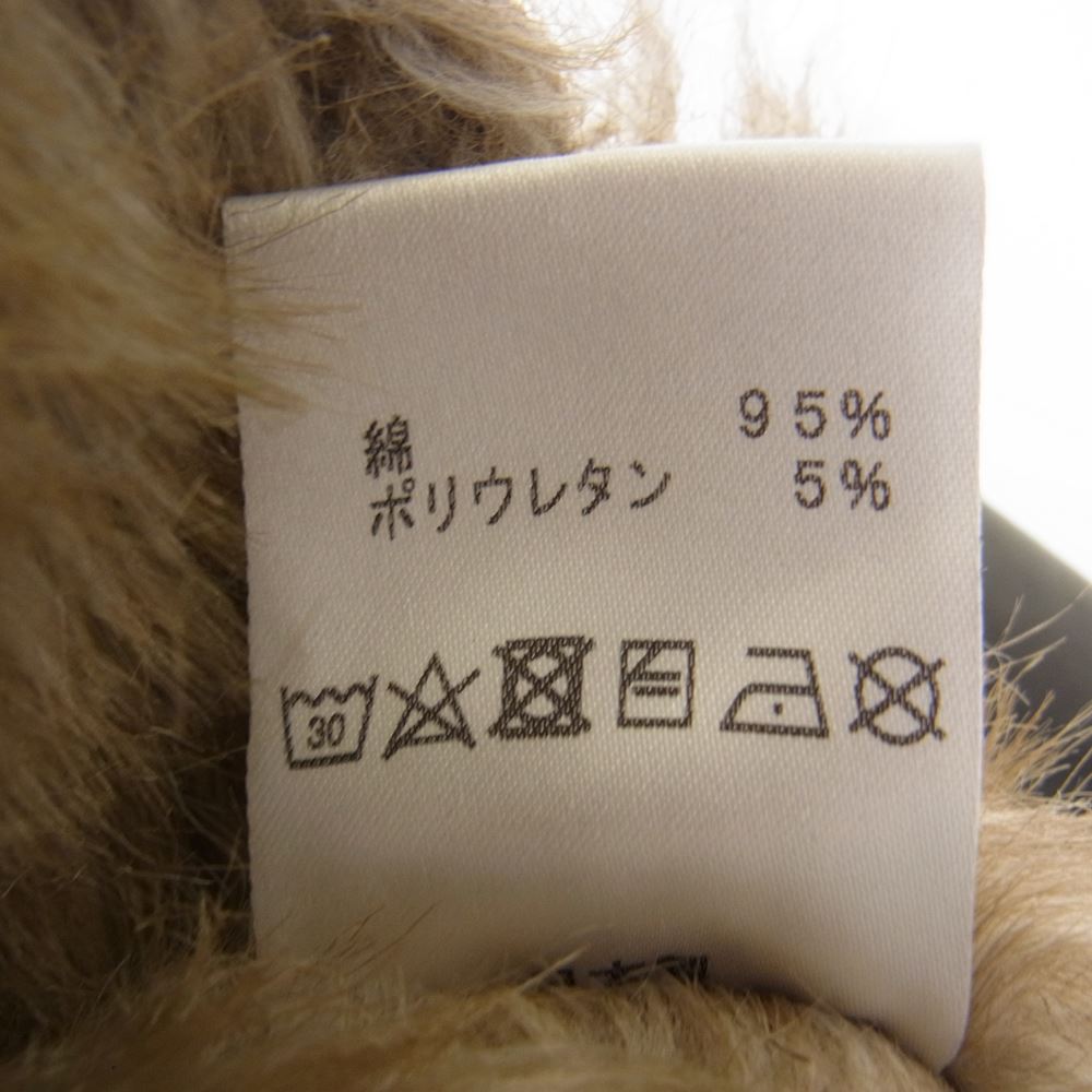 ジ・オールドサーカス 7305 OLD OX LINING FUR ZIP BLOUSON オールドオックス ライニング フェイクファー ジップブルゾン カーキ系 3【中古】