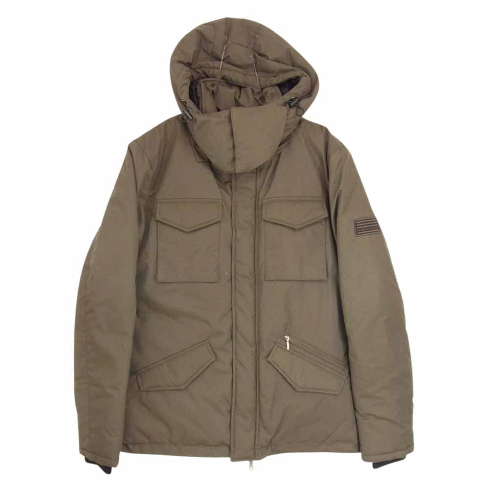 ブラックバイバンキッシュ BVJ044 フード着脱 中綿シンサレート ジャケット カーキ系 L【中古】