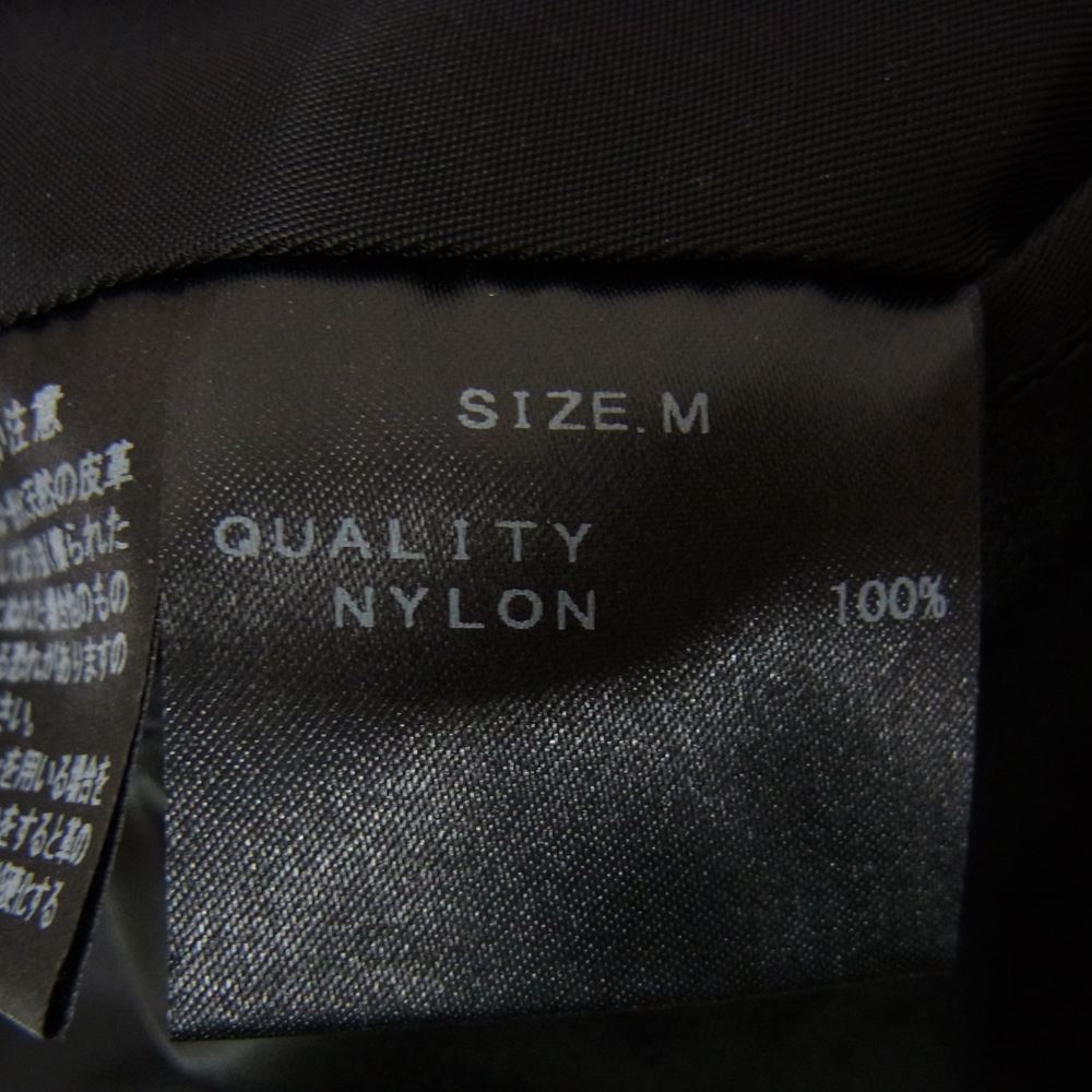 Coal Black コールブラック イーグル刺繍 フライトジャケット スカジャン ブラック系 M【中古】