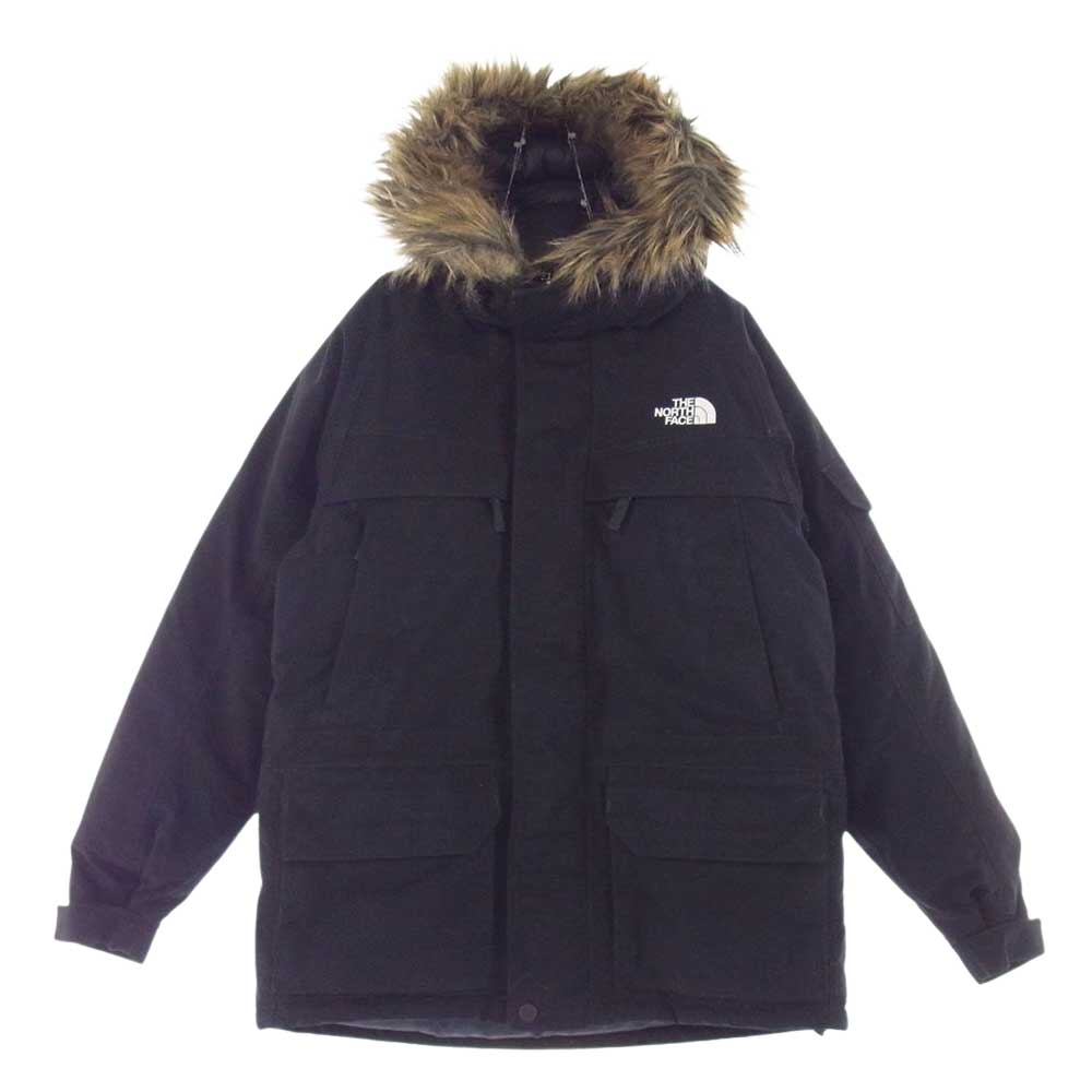 THE NORTH FACE ノースフェイス ND91734 MCMURDO PARKA マクマード ファーフード付き ダウンジャケット パーカー ブラック系 S【中古】
